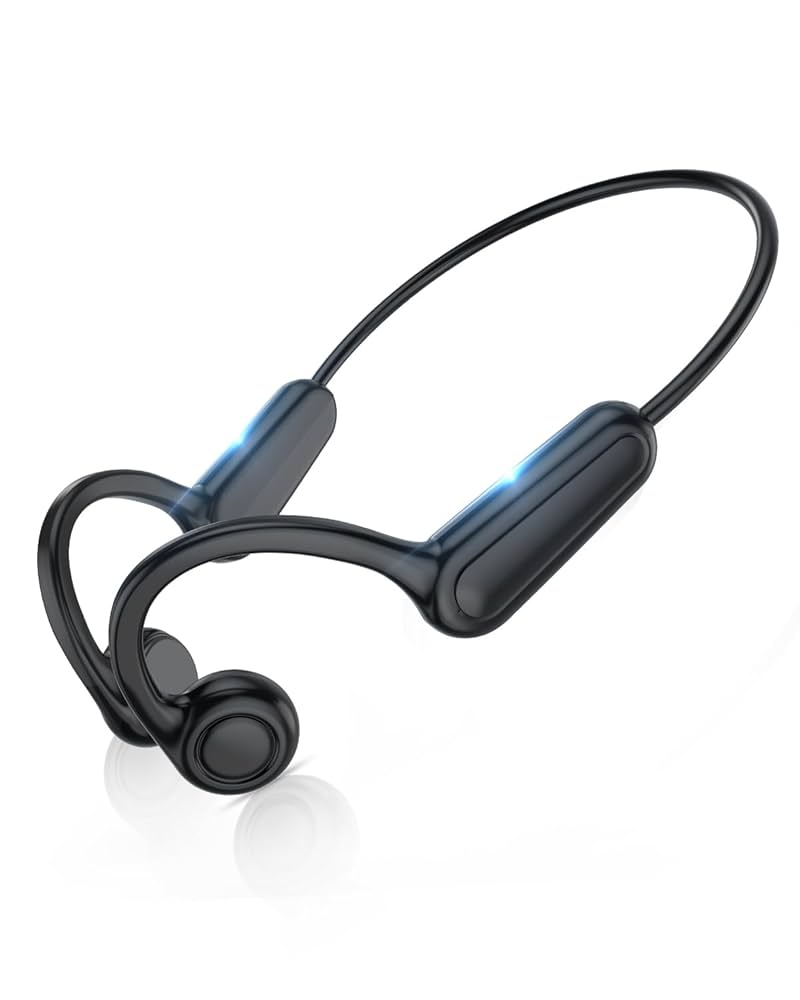 ☆骨伝導Bluetoothヘッドホン - 12時間超長再生、耳掛け式 ☆骨伝導Bluetoothヘッドホン - 12時間超長再生、耳掛け式